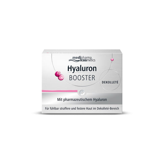 Medipharma Cosmetics Hyaluron Booster Dekollete für fühlbar straffere und festere Haut, 100 ml Gel