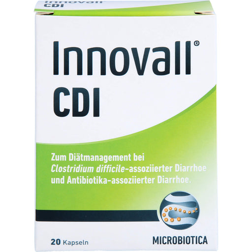Innovall Microbiotic CDI Kapseln mit 3 spezifisch ausgewählten Bakterienstämmen, 20 St. Kapseln