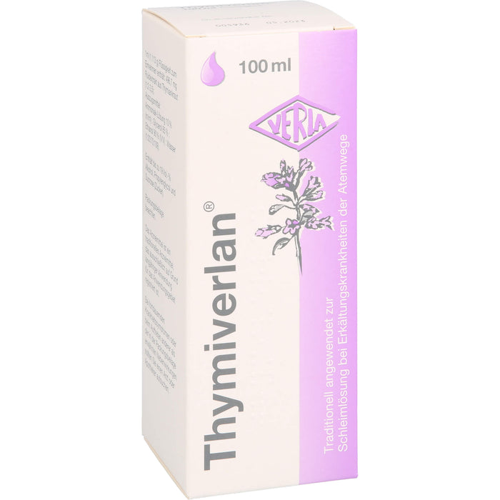 Thymiverlan , Flüssigkeit zum Einnehmen, 100 ml Lösung