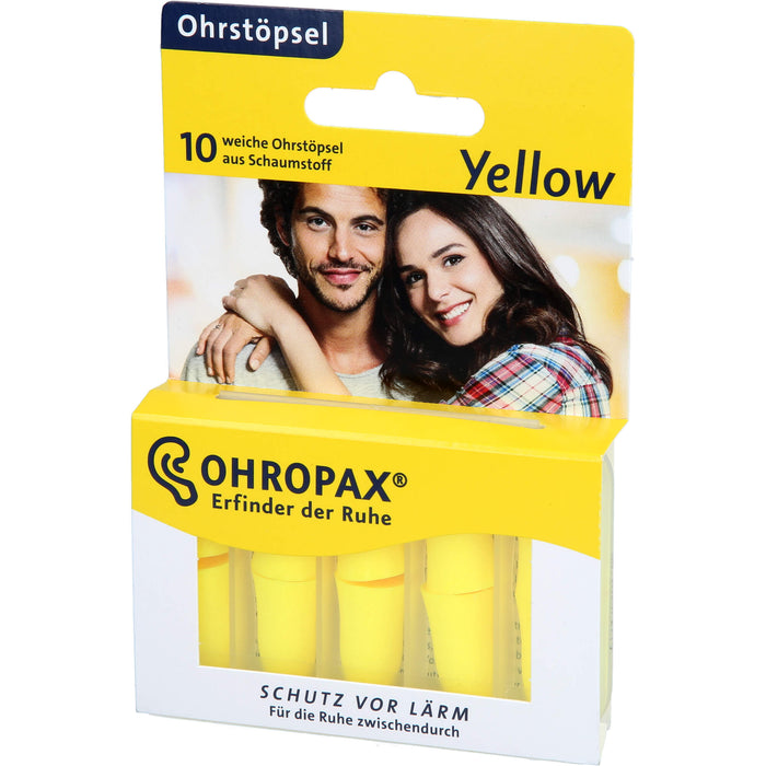 OHROPAX Yellow Schaumstoff-Stöpsel, 10 St