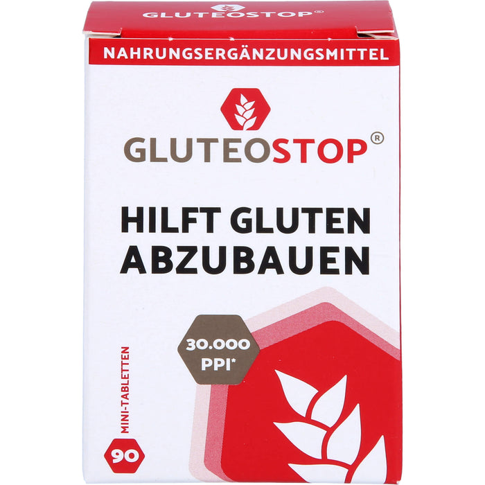 GluteoStop Tabletten hilft Gluten abzubauen, 90 St. Tabletten