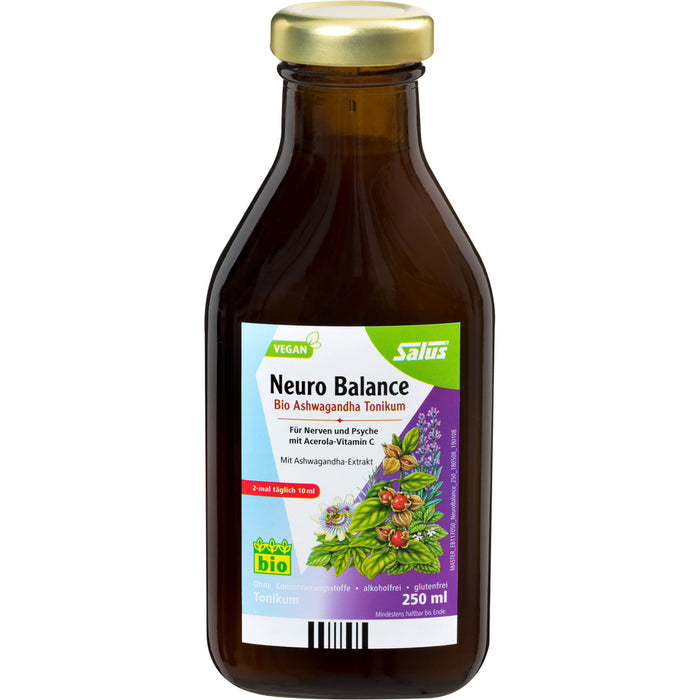 Salus Neuro Balance Ashwagandha Bio Tonikum, 250 ml Lösung