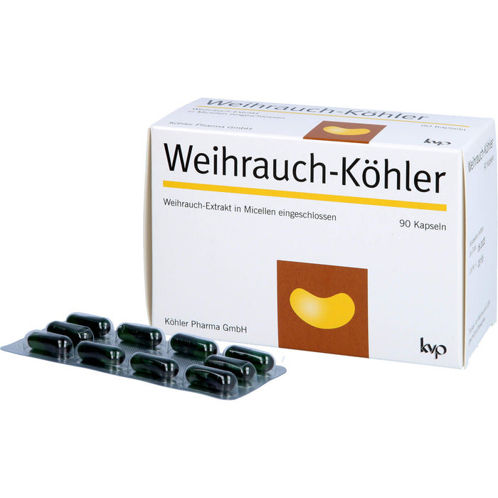 Weihrauch-Köhler Kapseln, 90 St. Kapseln