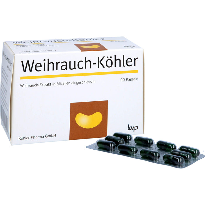 Weihrauch-Köhler Kapseln, 90 St. Kapseln