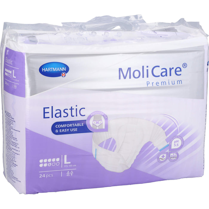 MoliCare Premium Elastic 8 Tropfen Größe L, 24 St. Windelhosen