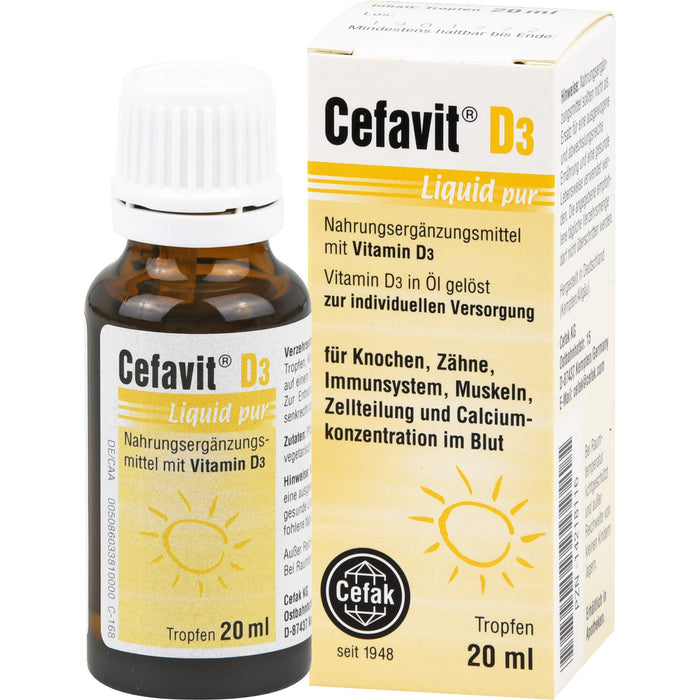 Cefavit D3 Liquid pur, 20 ml Lösung