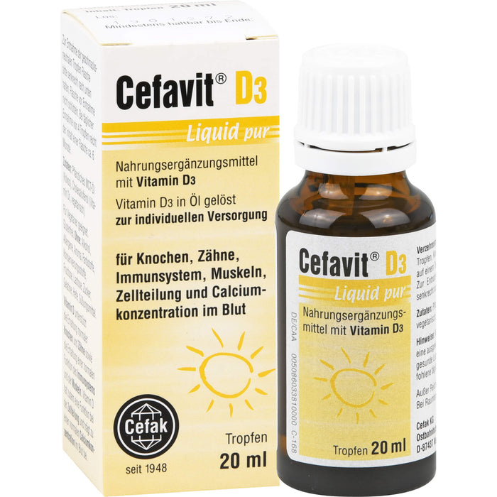Cefavit D3 Liquid pur, 20 ml Lösung