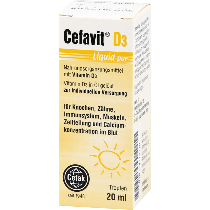 Cefavit D3 Liquid pur, 20 ml Lösung