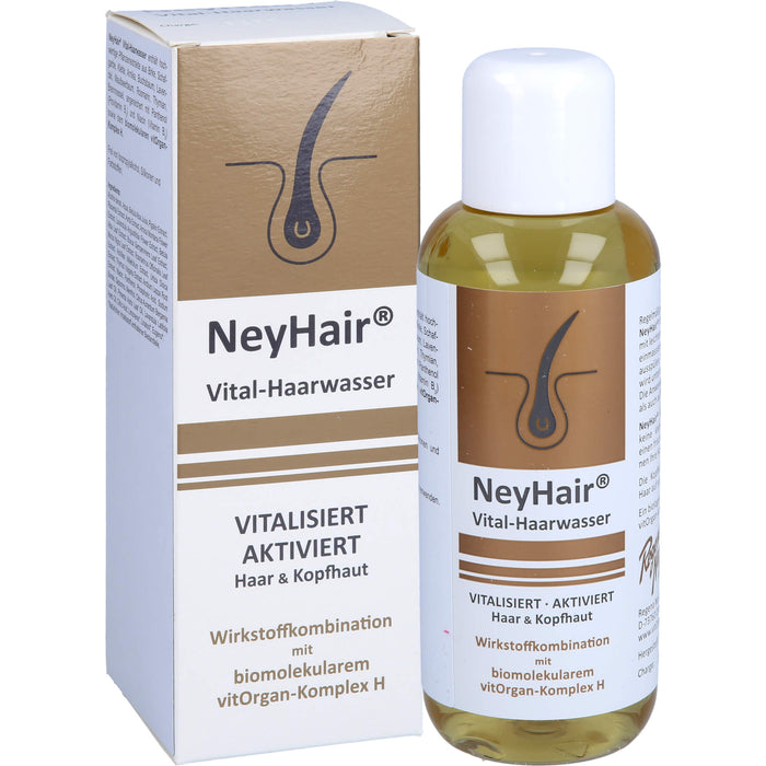 NeyHair Vital-Haarwasser aktiviert Haar und Kopfhaut, 200 ml Lösung
