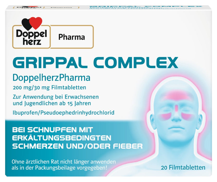 Doppelherz system Grippal Complex Tabletten, 20 St. Tabletten