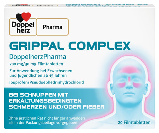 Doppelherz system Grippal Complex Tabletten, 20 St. Tabletten