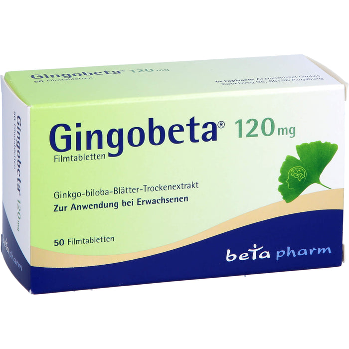 Gingobeta 120mg Filmtabl, 50 St FTA