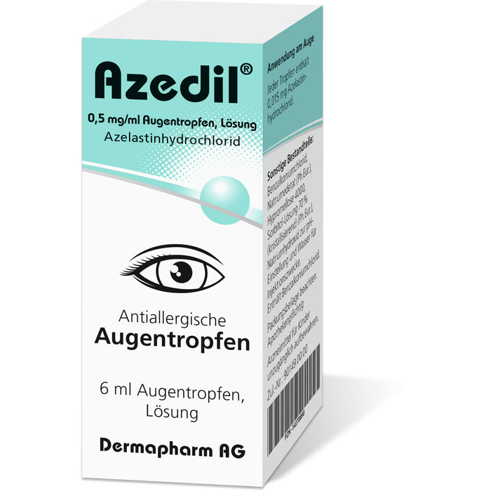 Azedil® 0,5 mg/ml Augentropfen, Lösung, 6 ml ATR