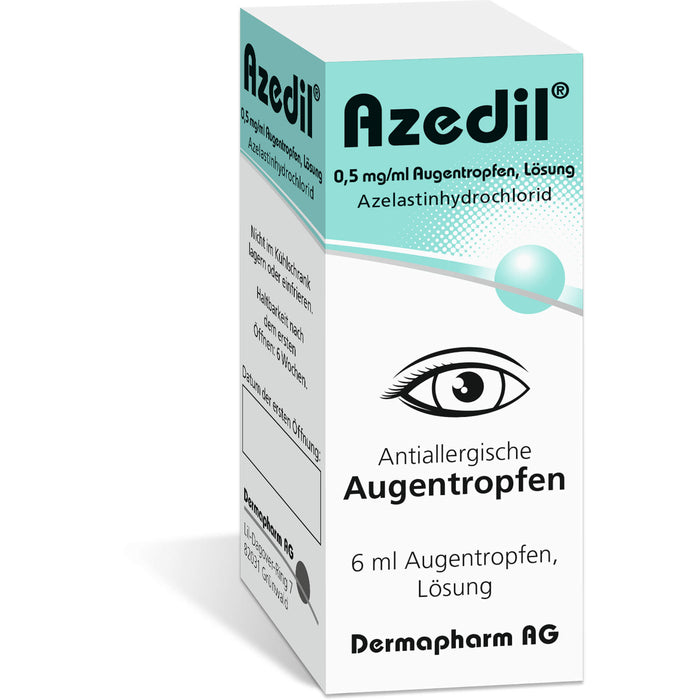 Azedil® 0,5 mg/ml Augentropfen, Lösung, 6 ml ATR
