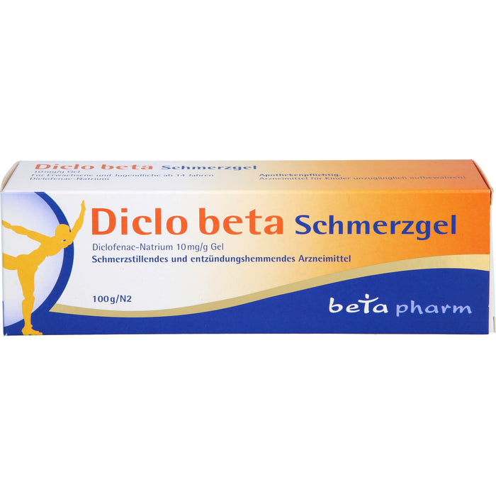 Diclo beta Schmerzgel, 100 g Gel
