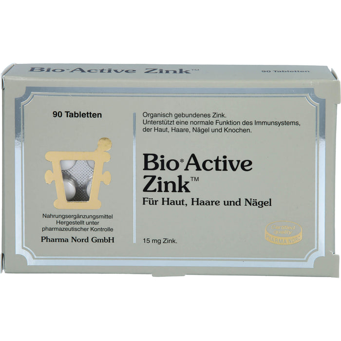 Pharma Nord BioActive Zink Tabletten, 90 St. Tabletten