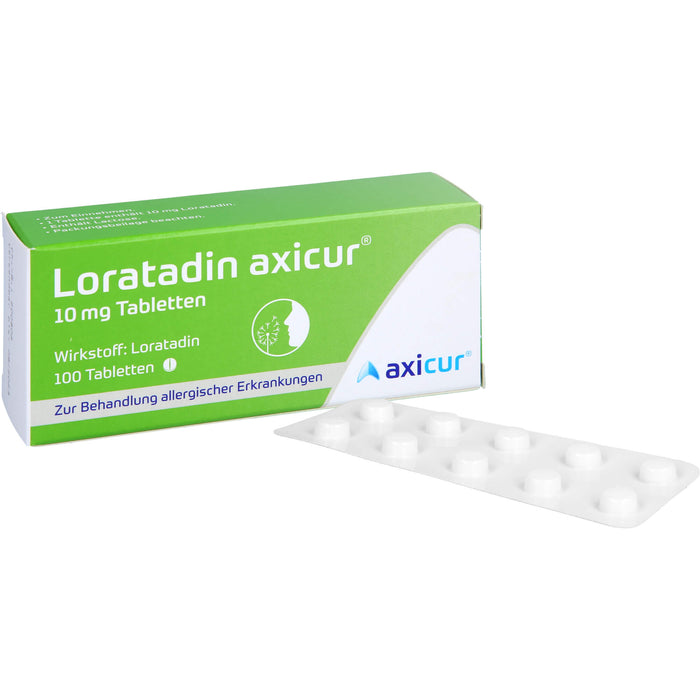 Loratadin Axicur 10mg Tab, 100 St TAB