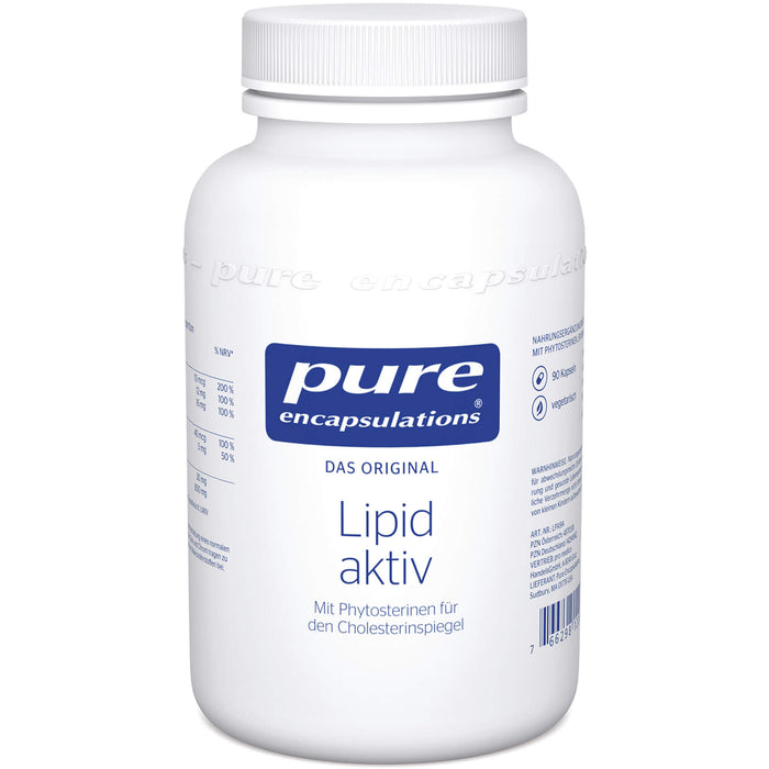 Pure Encapsulations Lipid aktiv, 90 St KAP