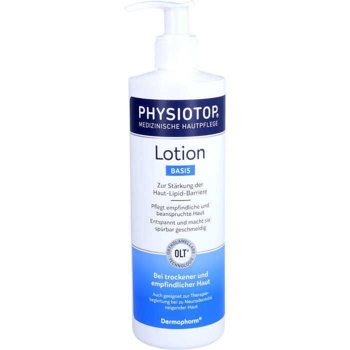 PHYSIOTOP Basis Lotion zur Stärkung der Haut-Lipid-Barriere, 400 ml Lotion