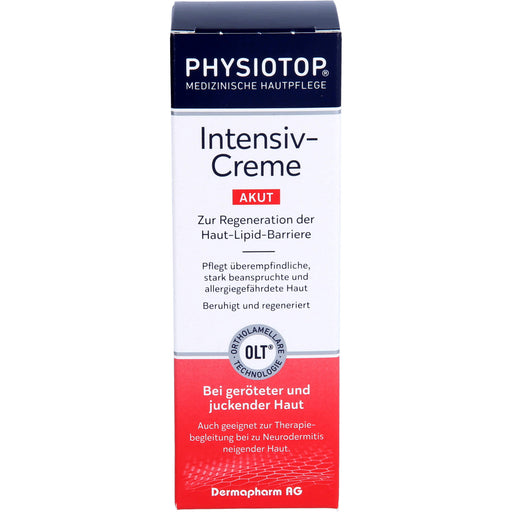 PHYSIOTOP Akut Intensiv-Creme zur Regeneration der Haut-Lipid-Barriere, 50 ml Creme