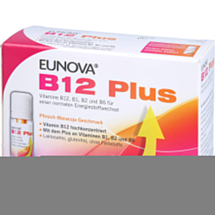 EUNOVA B12 Plus Trinkfläschchen, 10 St. Ampullen