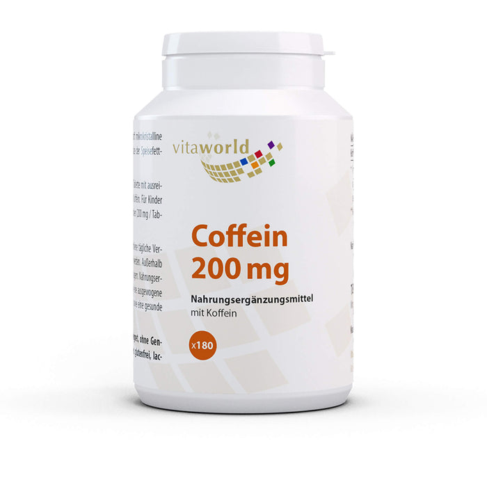 Coffein 200 mg, 180 St. Tabletten