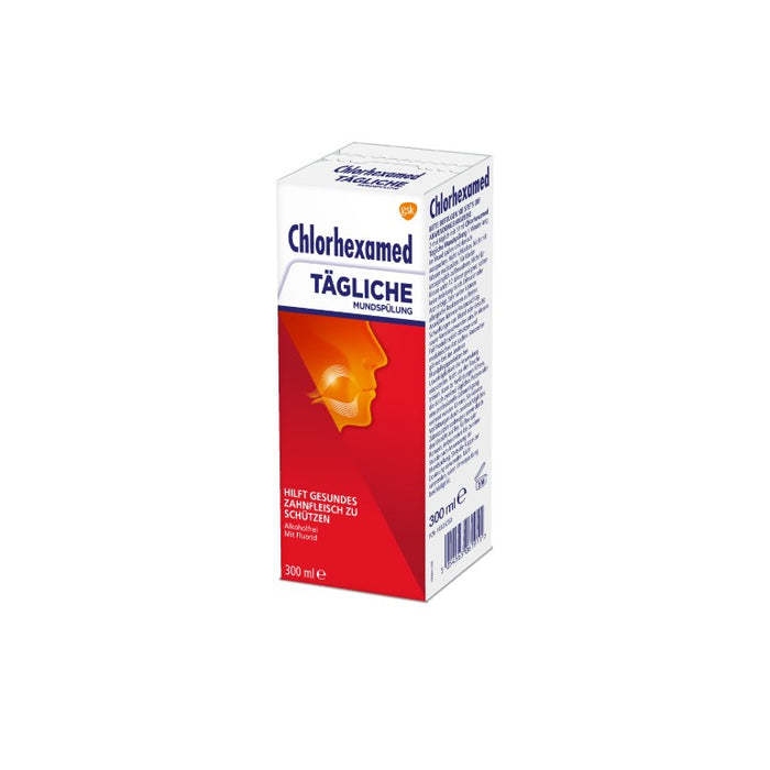Chlorhexamed tägliche Mundspülung alkoholfrei, 300 ml Lösung