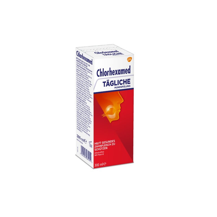 Chlorhexamed tägliche Mundspülung alkoholfrei, 300 ml Lösung