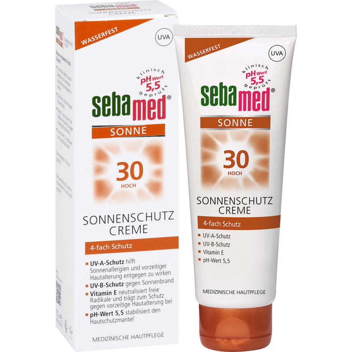 Sebamed Sonnenschutz Creme LSF 30, 75 ml Creme