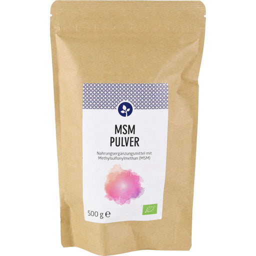 MSM Pulver 100% Methylsulfonylmethan, 500 g PUL