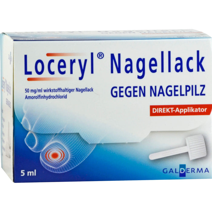 Loceryl Emra Nagellack gegen Nagelpilz Direkt-Applikator, 5 ml Wirkstoffhaltiger Nagellack