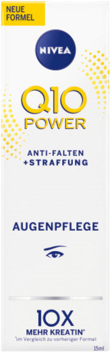 NIVEA Q10 POWER ANTI-FALTEN AUGENPFLEGE, 15 ml Creme