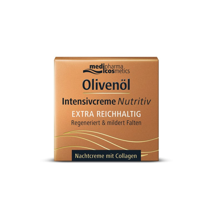 Olivenöl Intensivcreme Nutritiv Nachtcreme, 50 ml CRE