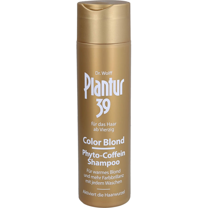 Plantur 39 Color Blond Phyto-Coffein-Shampoo, 250 ml Shampoo