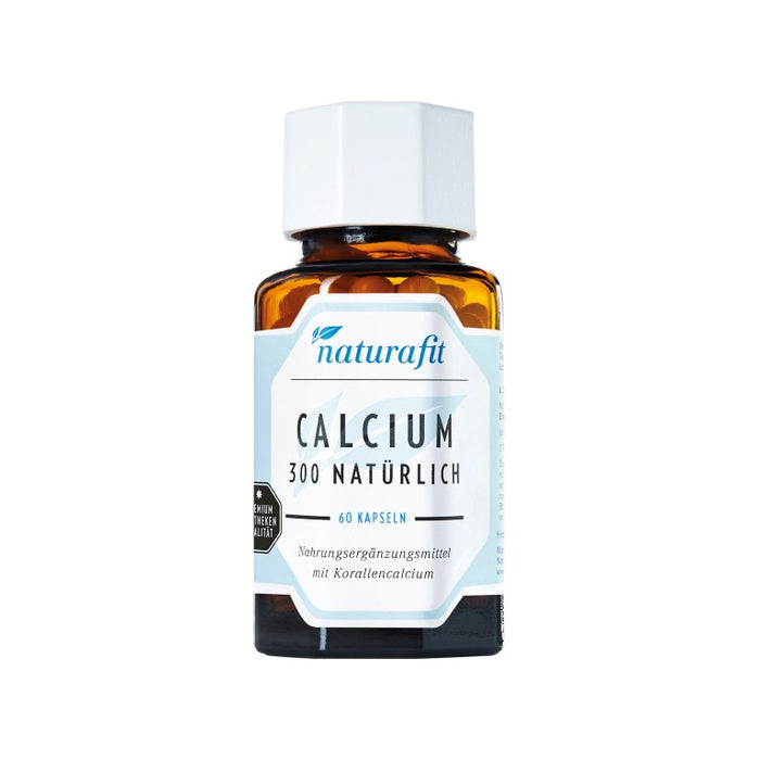 naturafit Calcium 300 natürlich Kapseln, 60 St. Kapseln