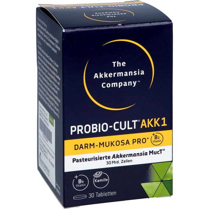 ProBio-Cult AKK1 Darm-Mukosa Pro Tabletten mit 30 Mrd. pasteurisierten Akkermansia MucT, 30 St. Tabletten