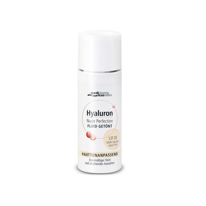 Medipharma Cosmetics Hyaluron Nude Perfection Fluid getönt s.hel HT L20, 50 ml Creme