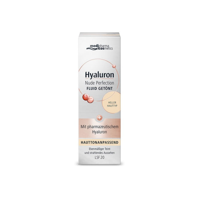 Hyaluron Nude Perfection Fluid getönt heller HTL20, 50 ml Creme