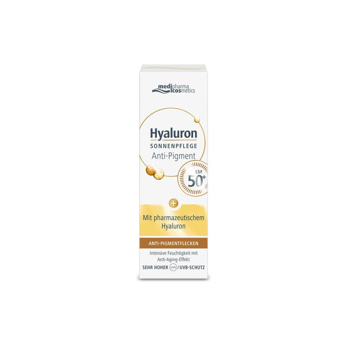 medipharma cosmetics Hyaluron Sonnenpflege Anti-Pigment LSF 50+, 50 ml Creme