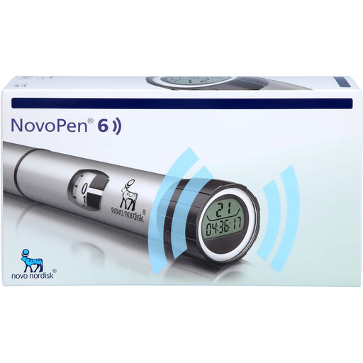 NOVOPEN 6 Injektionsgerät silber, 1 St 