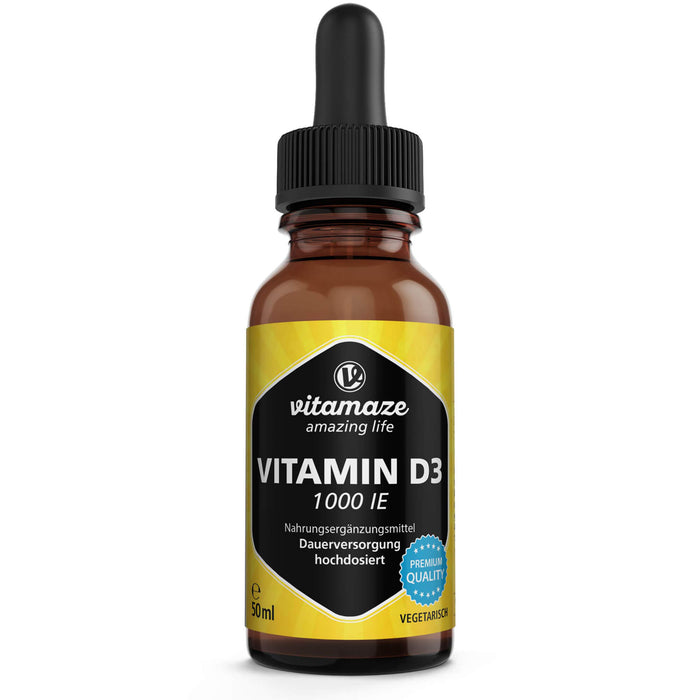 Vitamin D3 Tropfen 1000 IE, 50 ml TRO