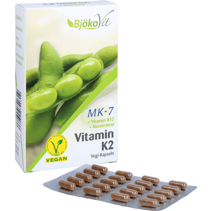 Vitamin K2 MK-7 all-trans vegan Kapseln, 60 St KAP