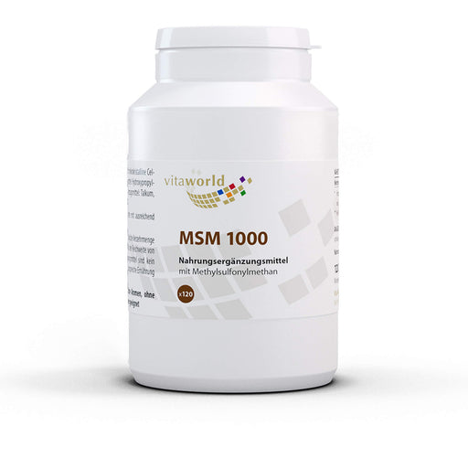 Vitaworld MSM 1000 Tabletten, 120 St. Tabletten