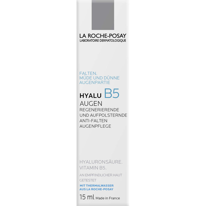 LA ROCHE-POSAY Hyalu B5 Augen regenerierende Pflege, 15 ml Creme