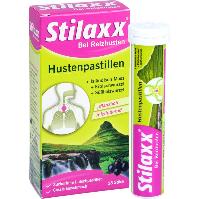 Stilaxx Hustenpastillen Isländisch Moos, 28 St. Pastillen