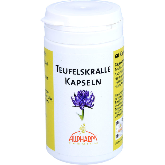 Allpharm Teufelskralle Kapseln, 60 St. Kapseln