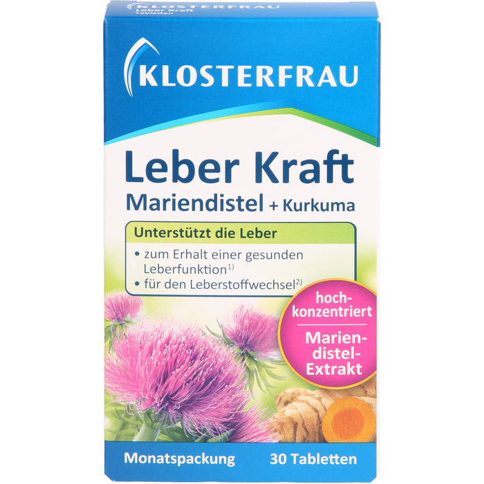 KLOSTERFRAU Leber Kraft Tabletten, 30 St. Tabletten
