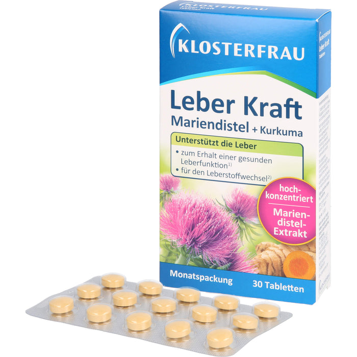 KLOSTERFRAU Leber Kraft Tabletten, 30 St. Tabletten