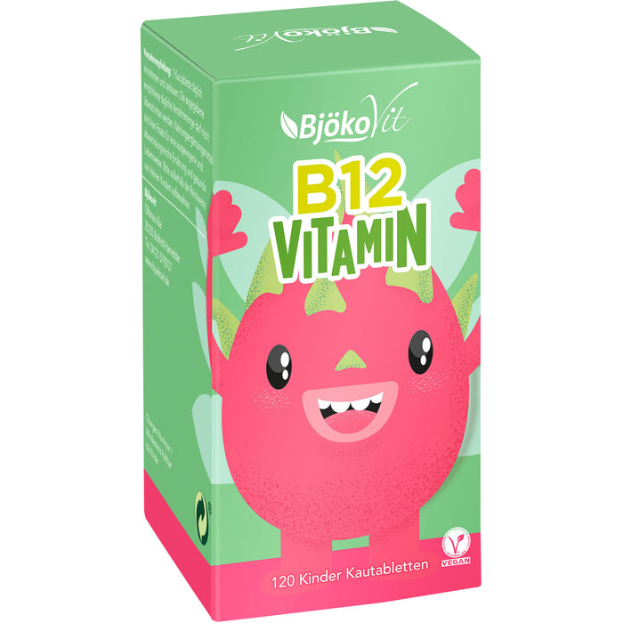 BjökoVit Vitamin B12 Kinder Kautabletten vegan, 120 St. Tabletten
