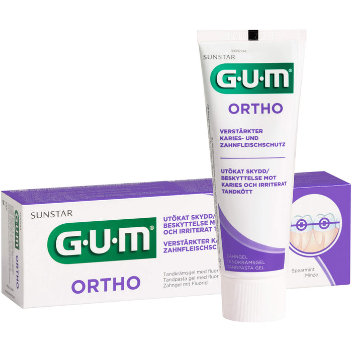 GUM Ortho Zahngel, 75 ml Gel